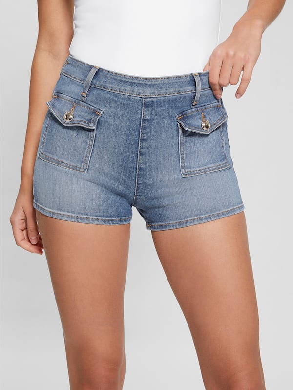 Guess jean shorts store
