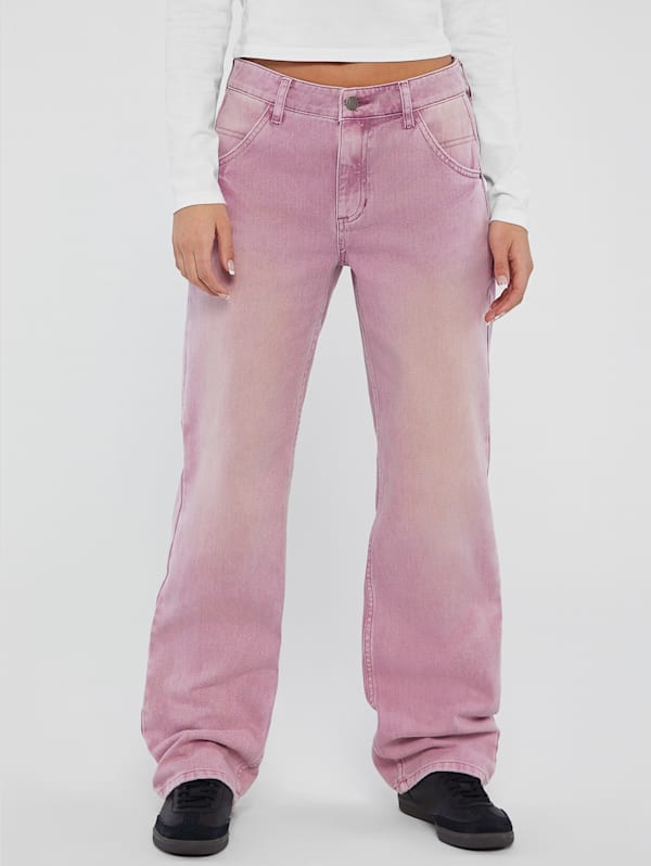 Pink shop guess jeans