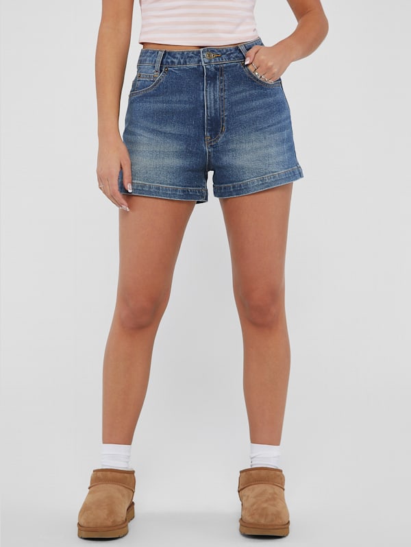 Guess high 2025 waisted shorts