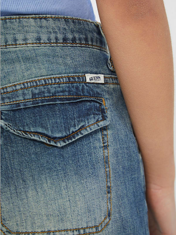 GUESS Originals Denim Cargo Capris GUESS
