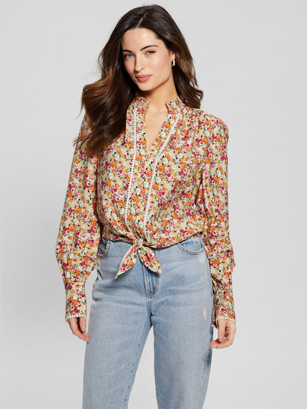 Eco New Rita Shirt GUESS Canada