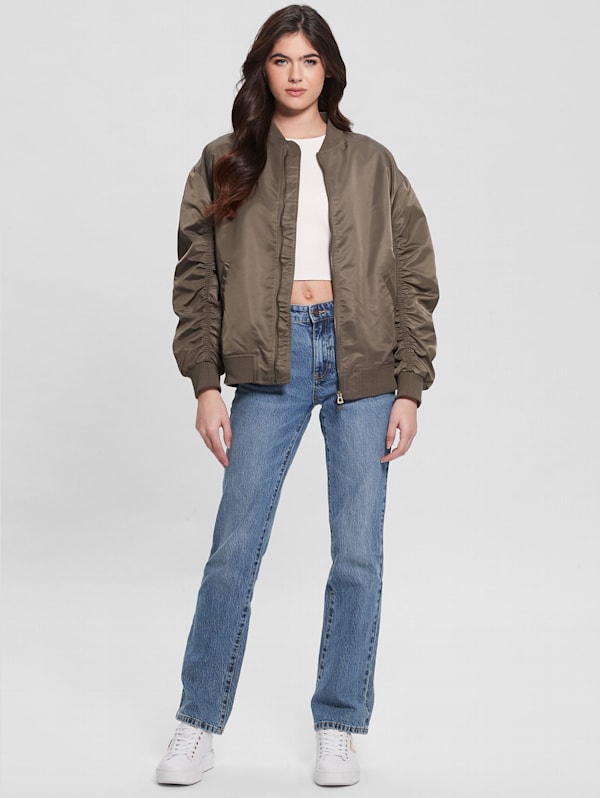 Blouson cuir bombardier hot sale