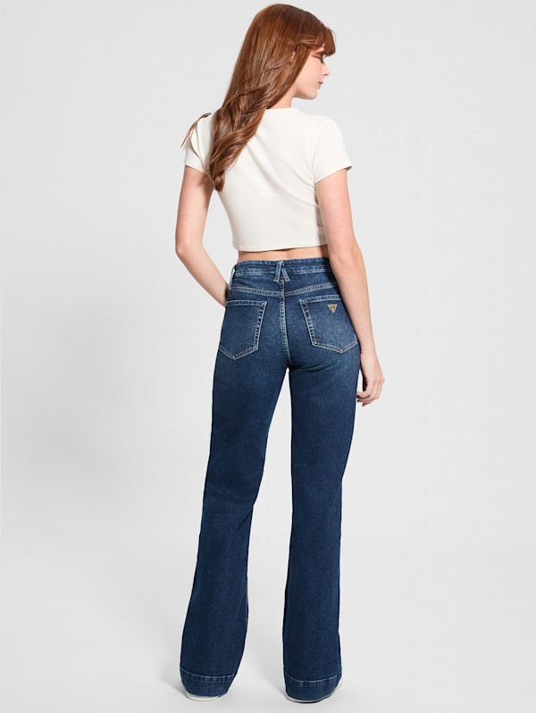 Victoria Flared Jeans GUESS Canada