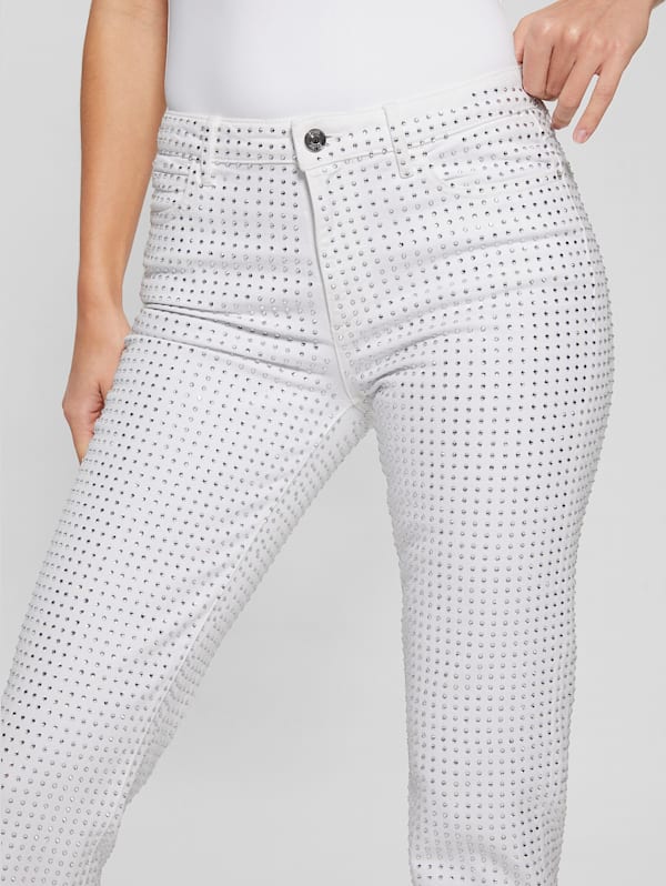 Guess jeans with rhinestones shop