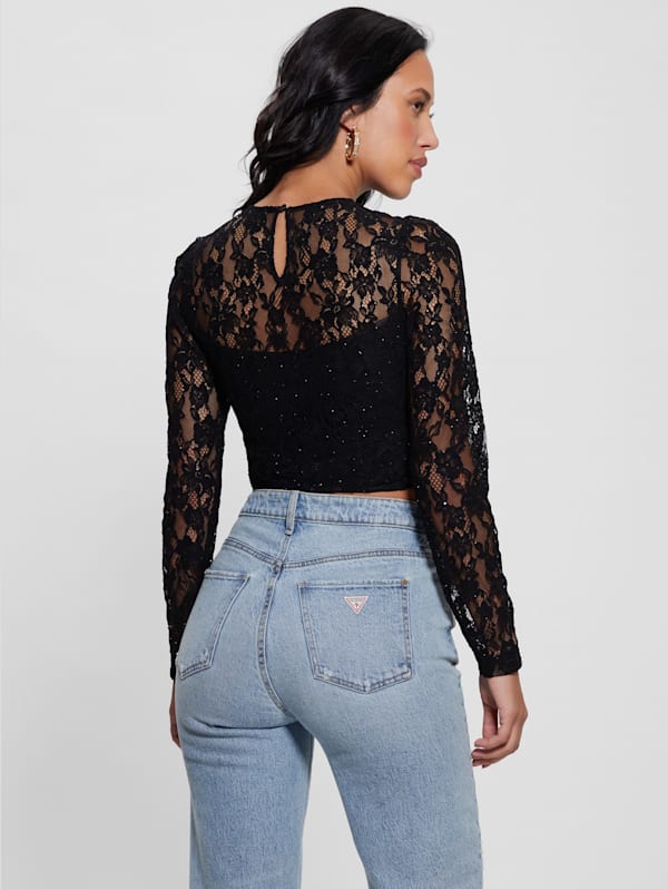 Guess lace top top