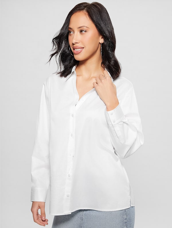 Guess oversized shirt outlet