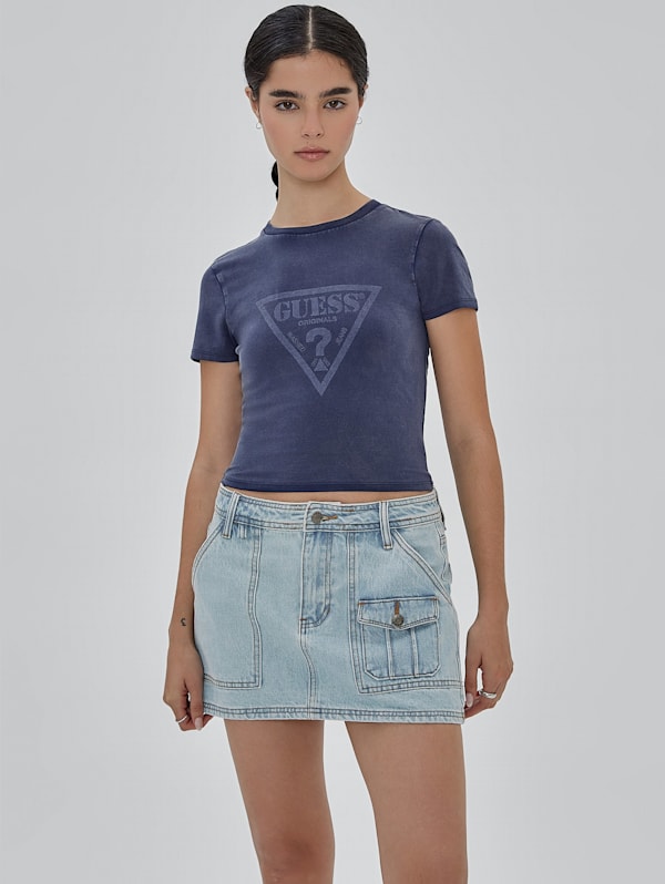 GUESS Originals Vintage Triangle Baby Tee GUESS