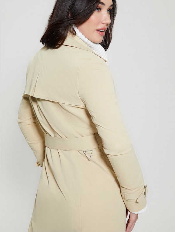 Guess women's trench coat hotsell