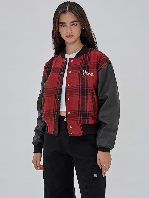 Guess clearance varsity jacket