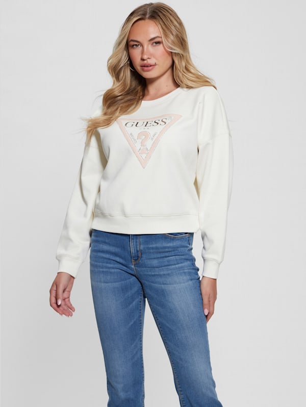 Guess shop white sweatshirt