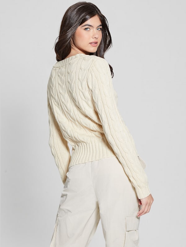 Guess 2025 cream jumper
