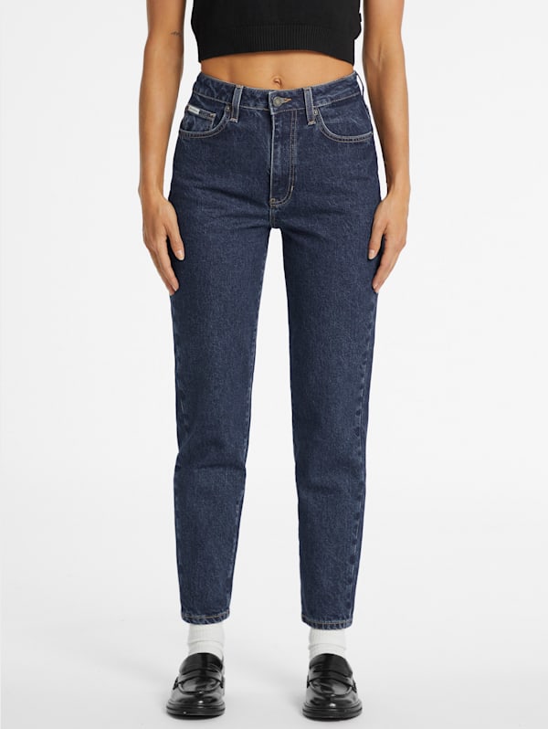 GUESS JEANS G06 Mom Jeans Gj Dark Wash 28