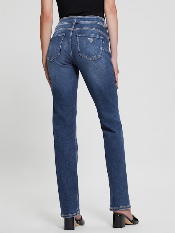 Guess smiley face jeans outlet