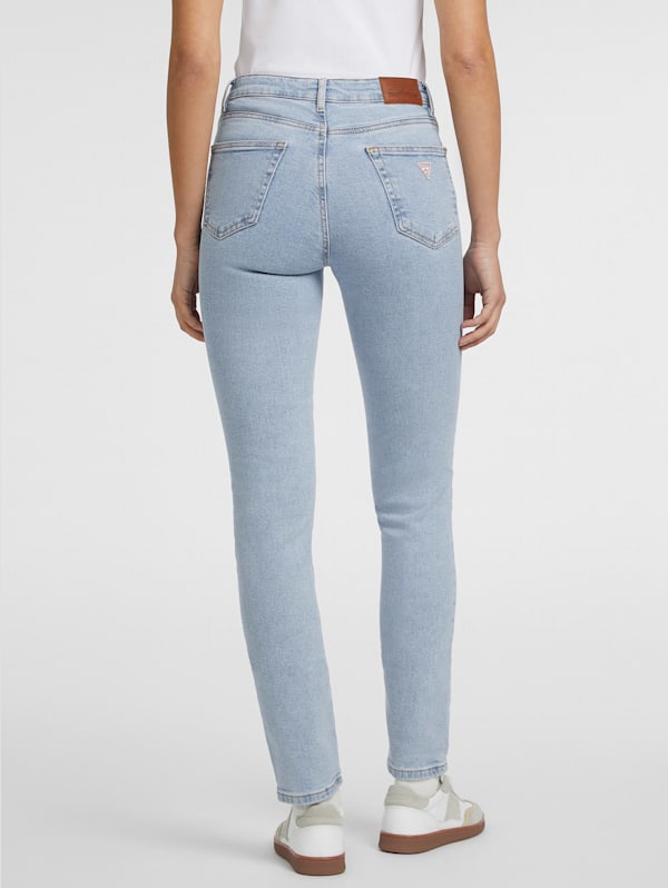 GUESS JEANS G05 High Rise Skinny Jeans Gj Light Wash 28