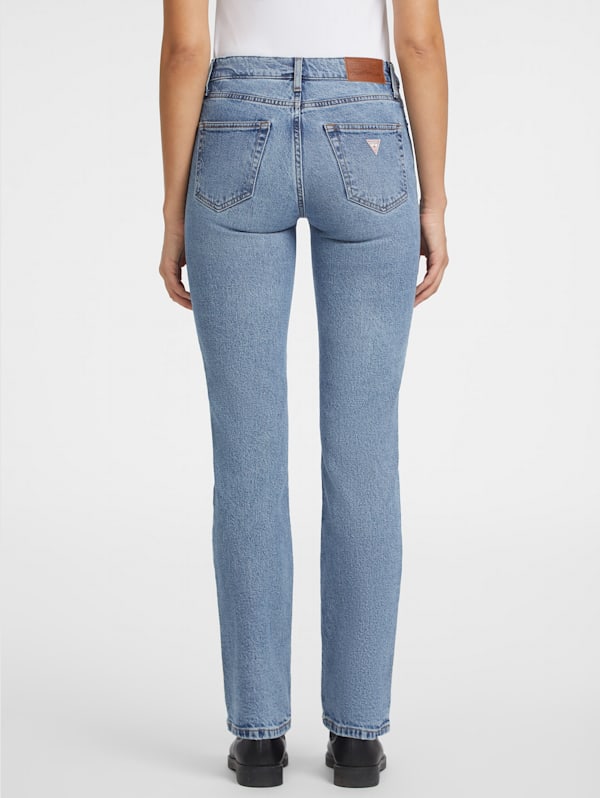 G08 Mid Rise Straight Jeans GUESS Canada