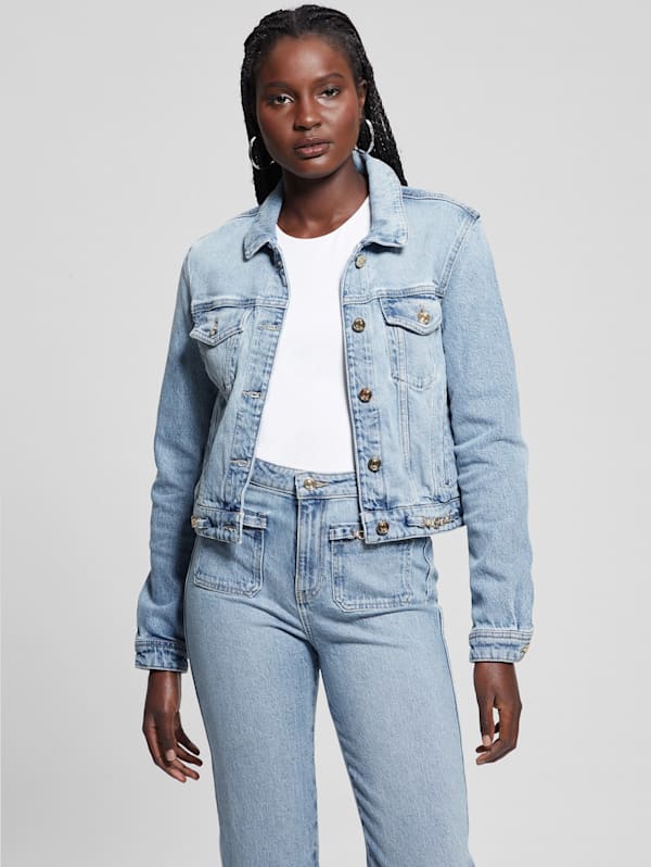 Veste en jeans guess outlet