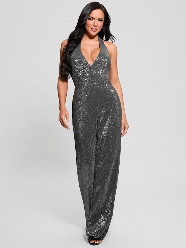 Sequin jumpsuit cheap