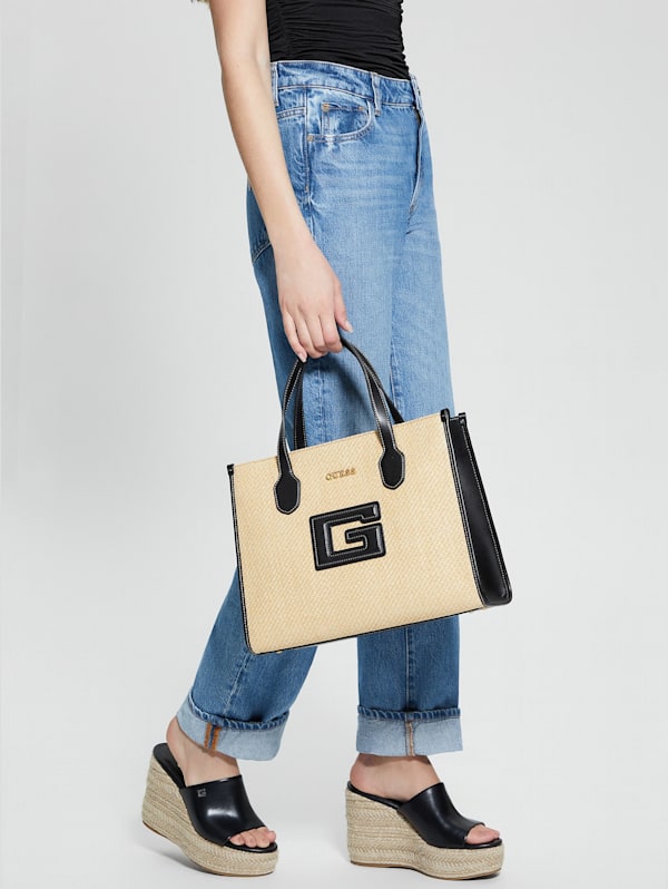 GUESS G Status Tote Blue One Size