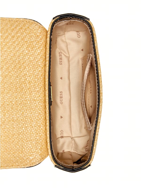GUESS G Status Mini Crossbody Brown One Size