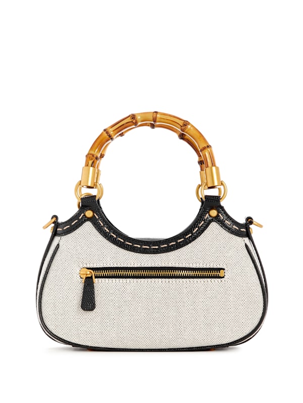 GUESS Zabry Mini Satchel Black One Size