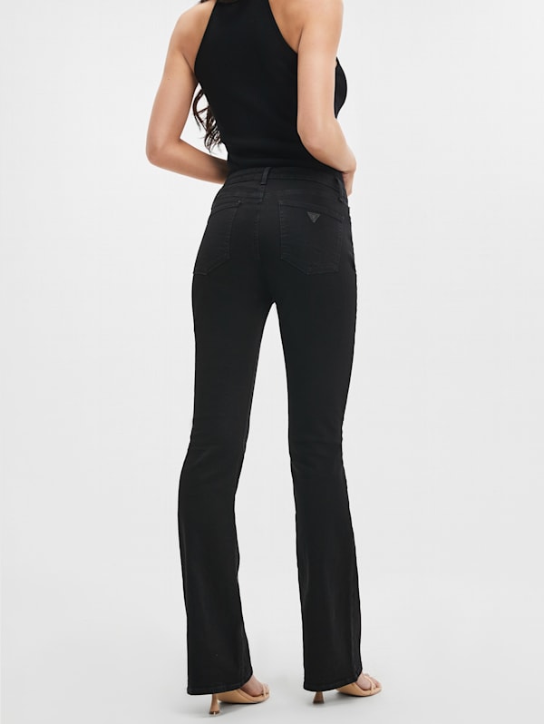 Carrie High Rise Wide Leg Jeans - Black