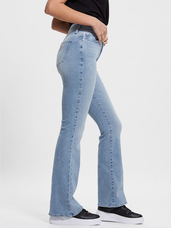 Guess Eco Sexy Flare Velvet Pants