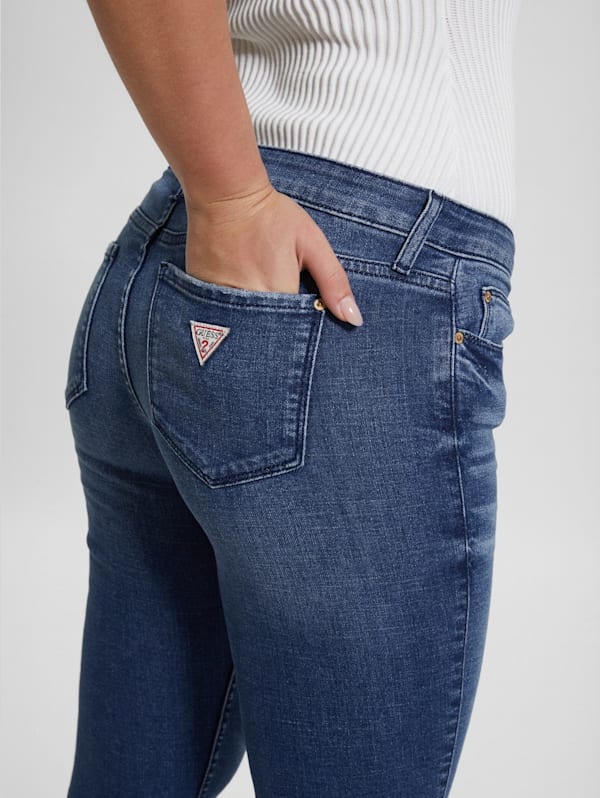 Guess power skinny top low rise