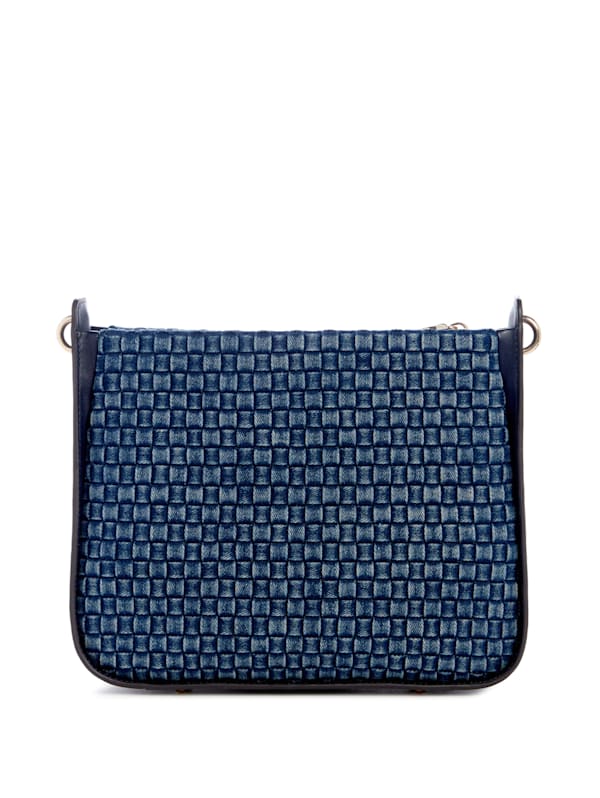 Guess blue jean purse outlet