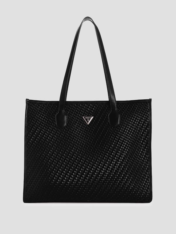 GUESS Silvana Girlfriend Tote Brown One Size