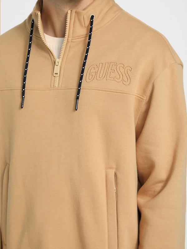 Guess half zip 2025 sweater