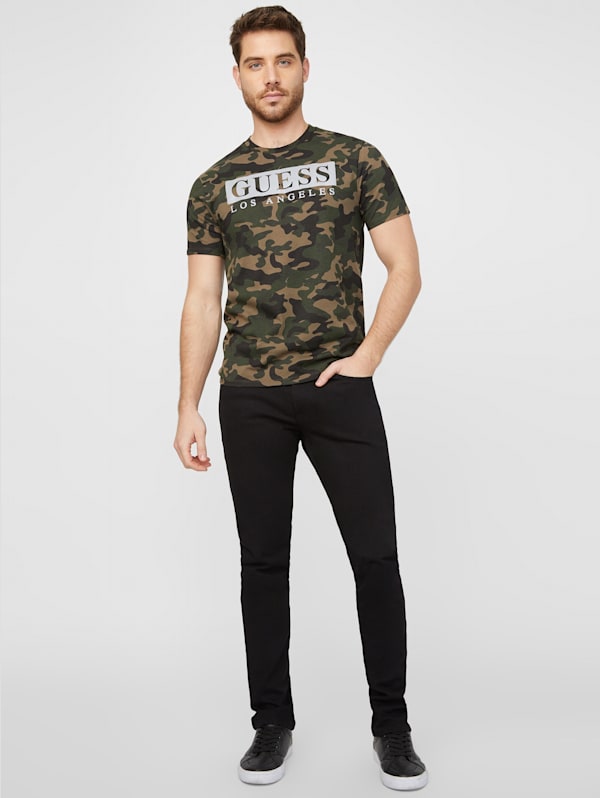 Factory Greg Camo Reflective Tee Green S