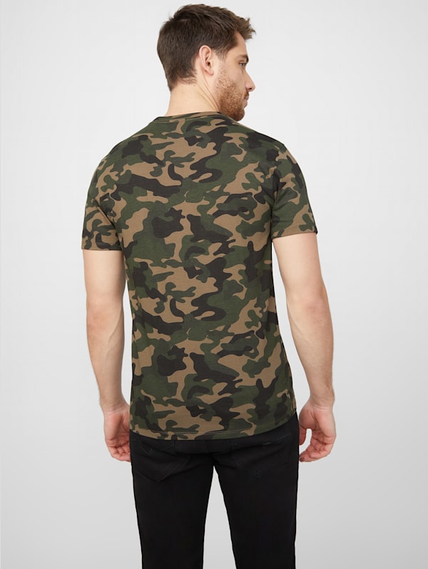 Guess camo t shirt deals
