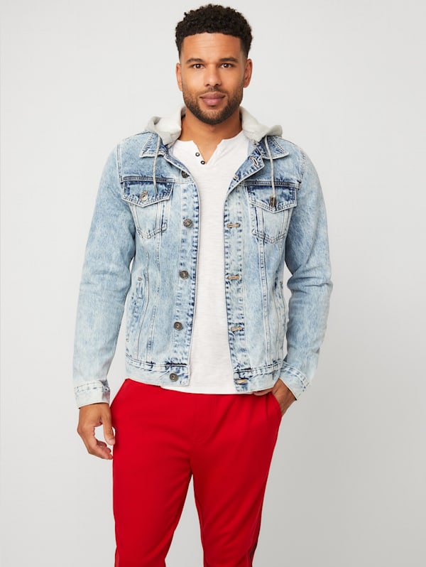 Hooded Denim Jacket