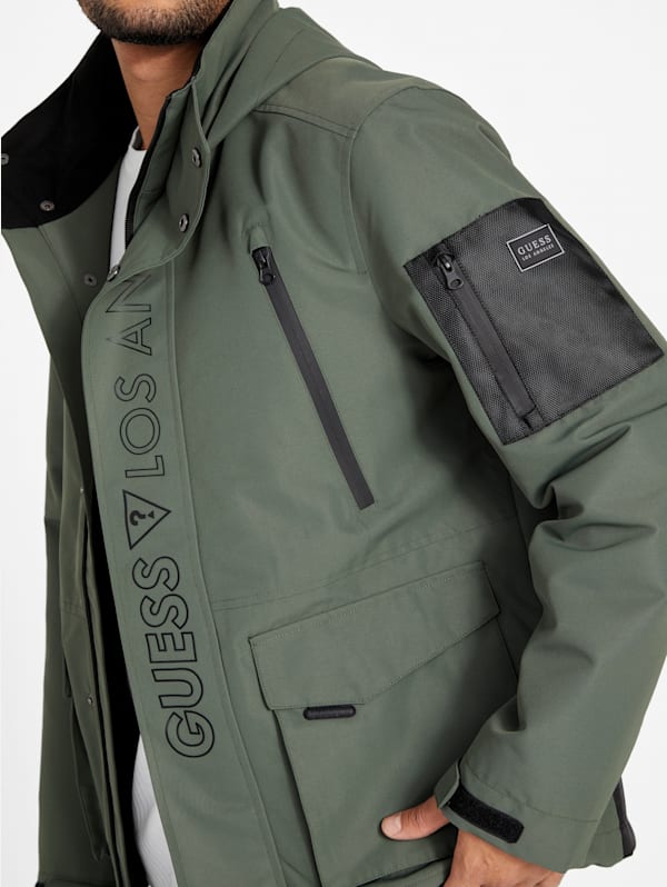 Eco Simon Hooded Jacket GUESS Factory