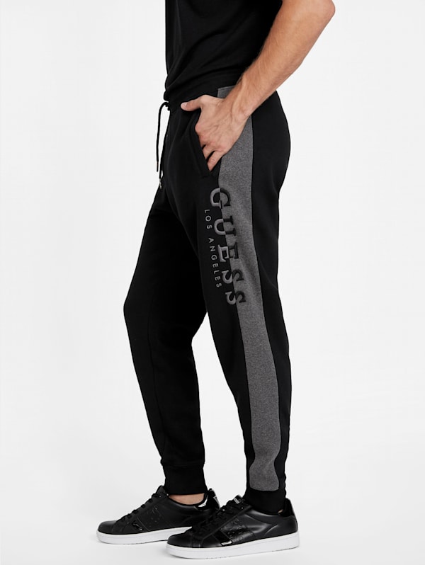 Factory Eco Marcus Logo Joggers Black S