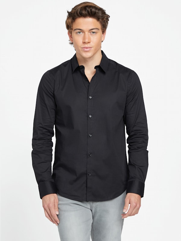 Darrow Long Sleeve Shirt GUESS Factory Ca