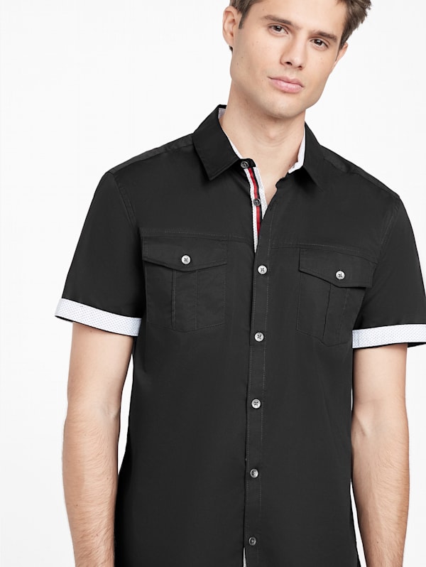 Guess short sleeve button down cheap