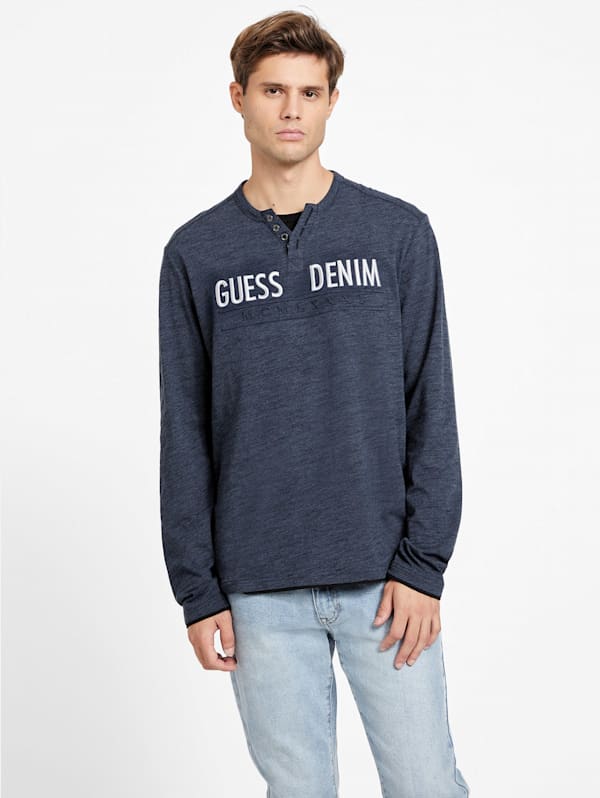 Guess denim t shirt 2025