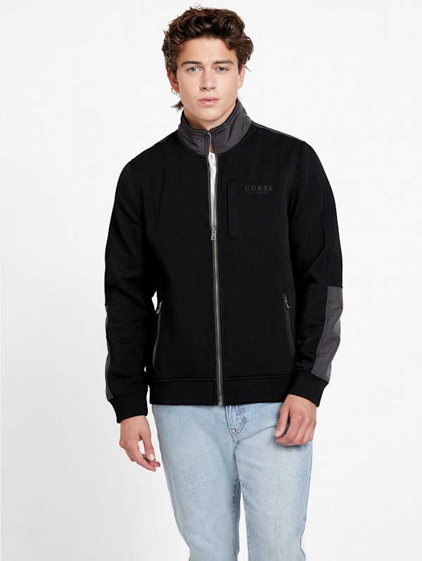 Roque Fleece Zip Jacket GUESS Factory