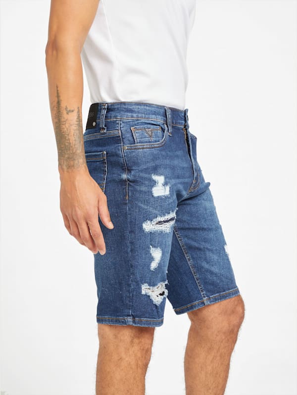 Guess men's denim shorts 2025