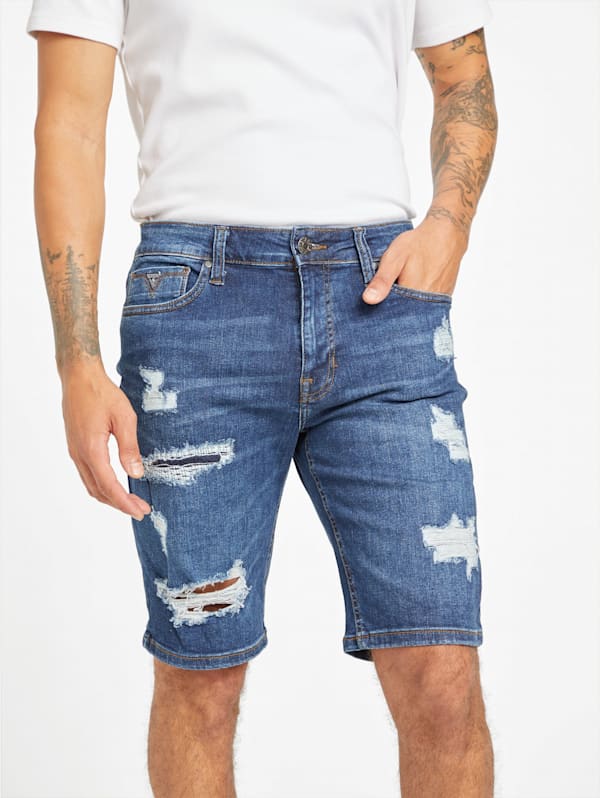 Guess jeans shorts mens discount