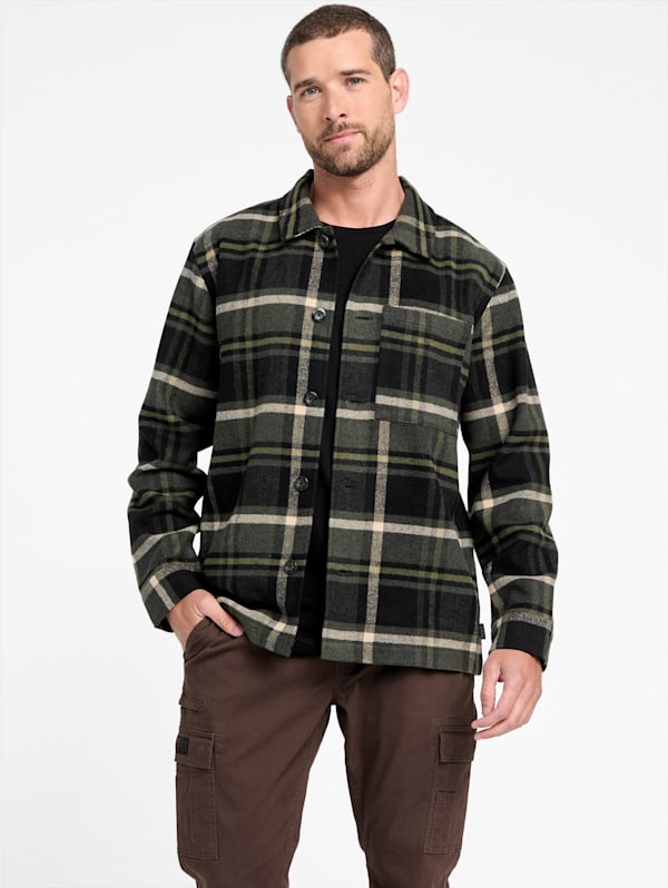 Guess plaid dress clearance