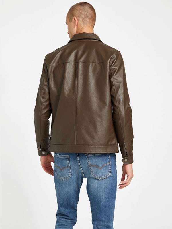Guess polyurethane jacket shop
