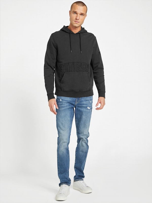 Guess pullover hoodie discount