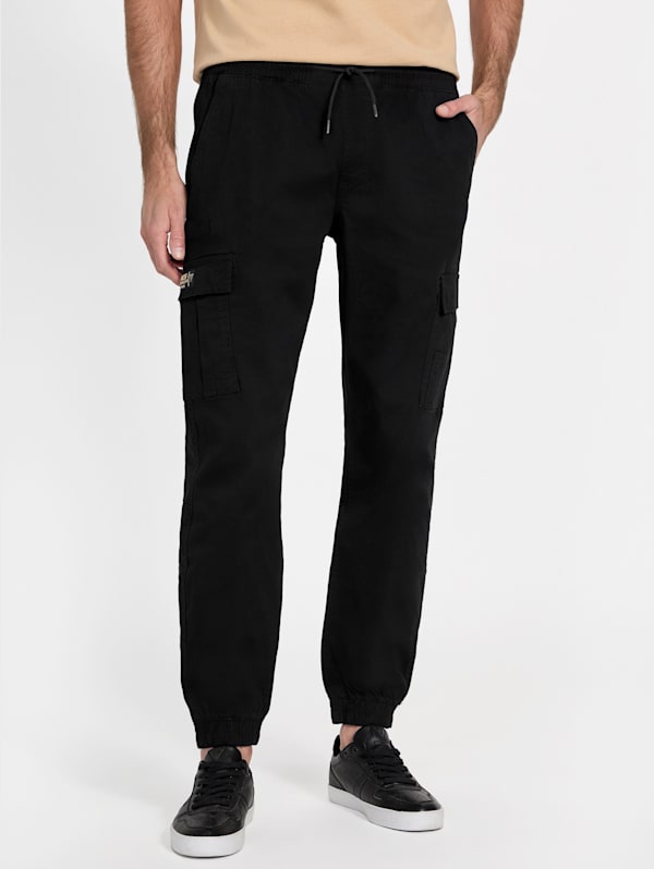 Factory Jenner Cargo Joggers Black S