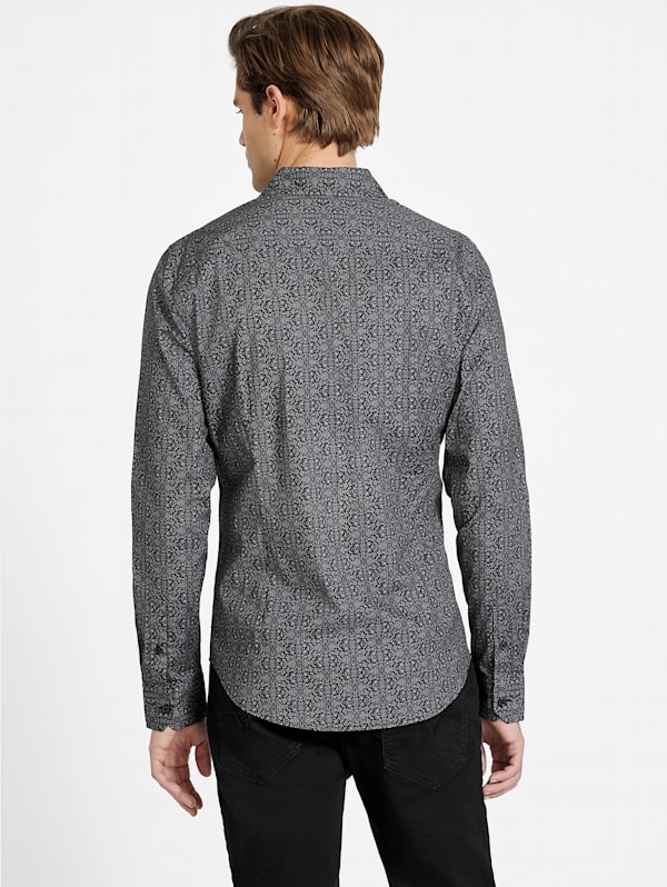 Norm Geometric Shirt GUESS Factory