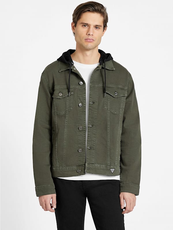Guess factory denim jacket top