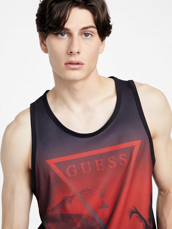 Printed Reign Tank GUESS Factory Ca