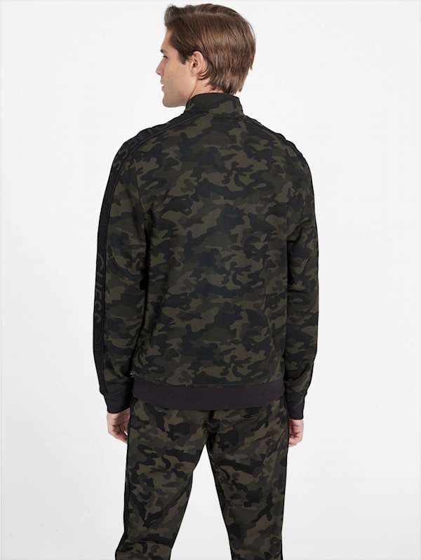 Guess camo bomber jacket store