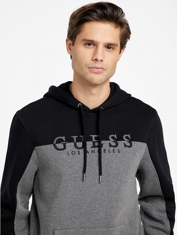 Guess colorblock hoodie hot sale